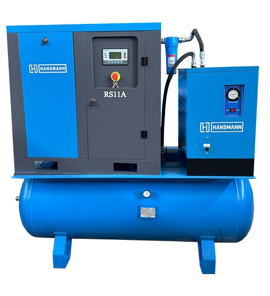 Винтовой компрессор Hansmann RSA11-8/10/13-500DR