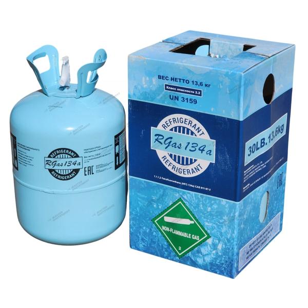 Фреон R-134А (в баллоне 13,6 кг) RGas134a