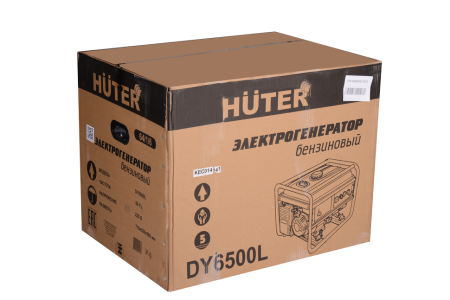 Портативный бензогенератор Huter DY6500L