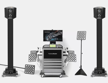 Мобильный стенд сход-развал 3D для грузовых автомобилей 7204 HT MC4