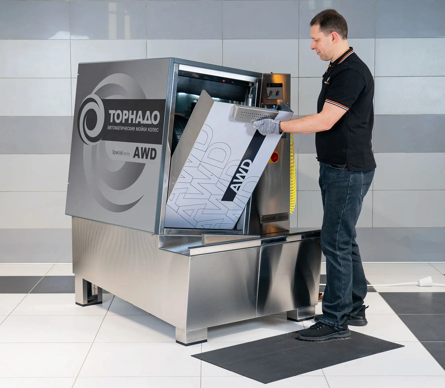 Мойка колес ТОРНАДО Deluxe